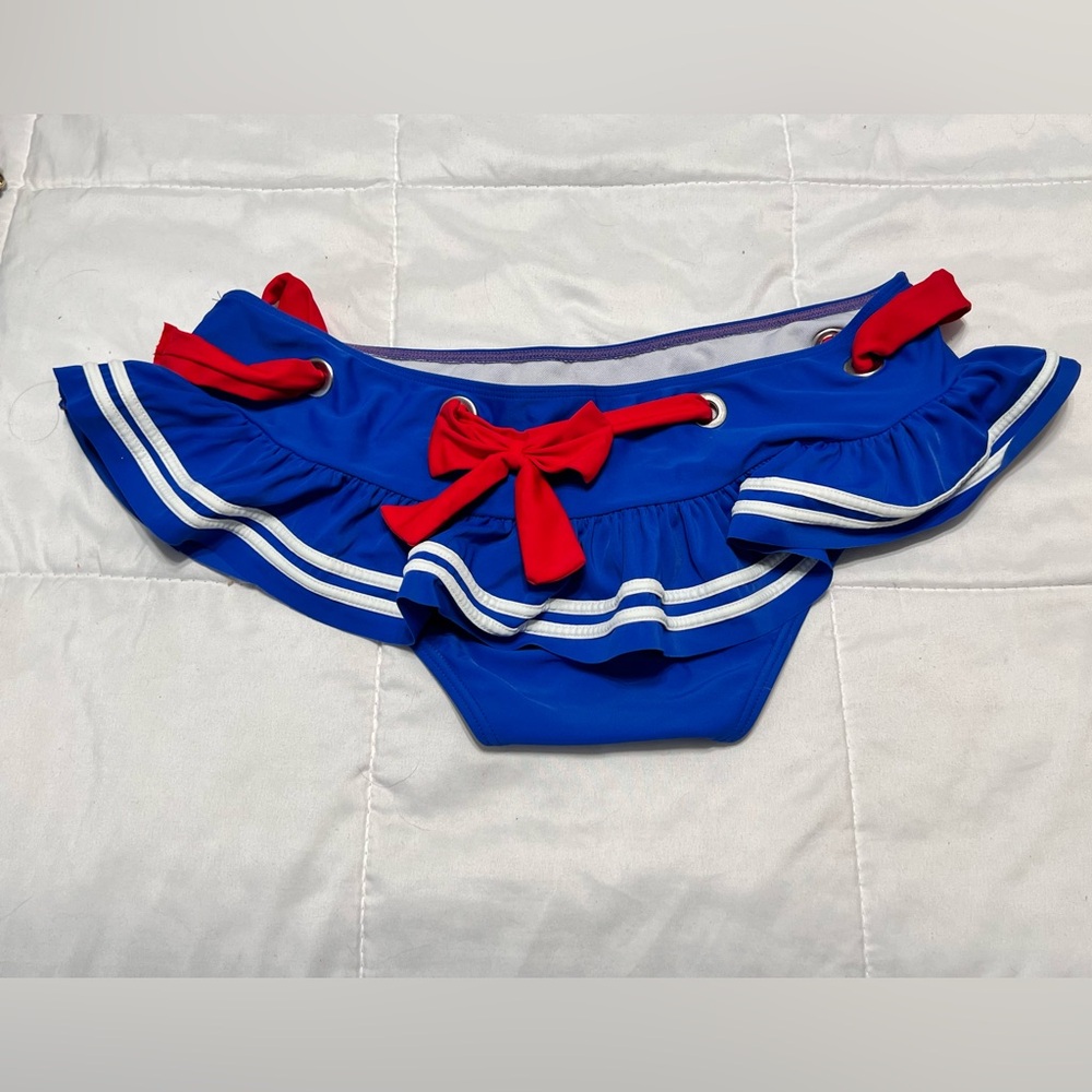 Hot Topic Sailor Moon Red and Blue Bikini Bottom